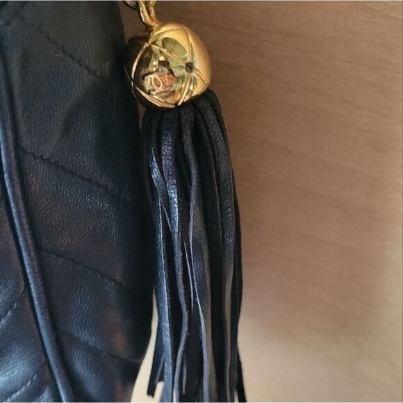 Authentic Vintage Chanel Large Bijou Strap Shoulder Camera CrossBody Bag Purse - Picture 10 of 16